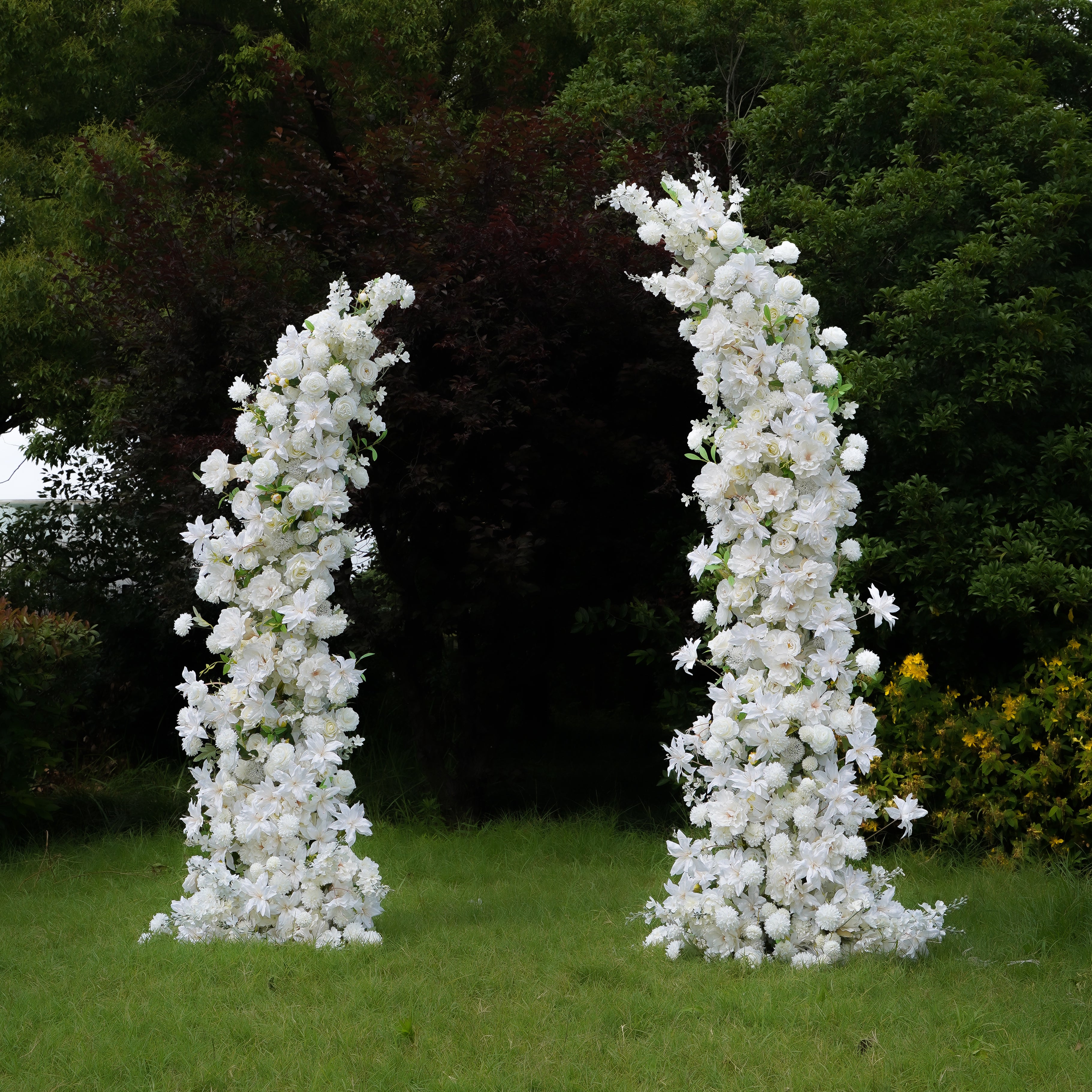 Lumina：Wedding Party Background Floral Arch Decoration Including Frame