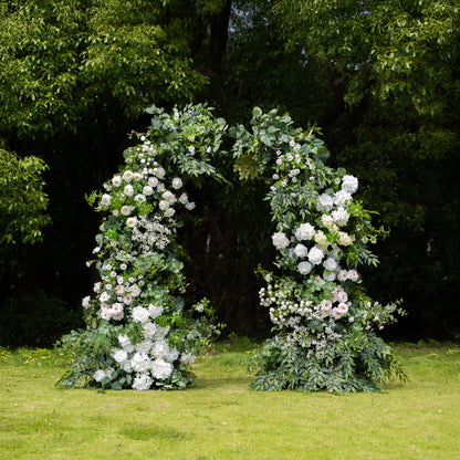 Lark：Wedding Party Background Floral Arch Decoration Including Frame