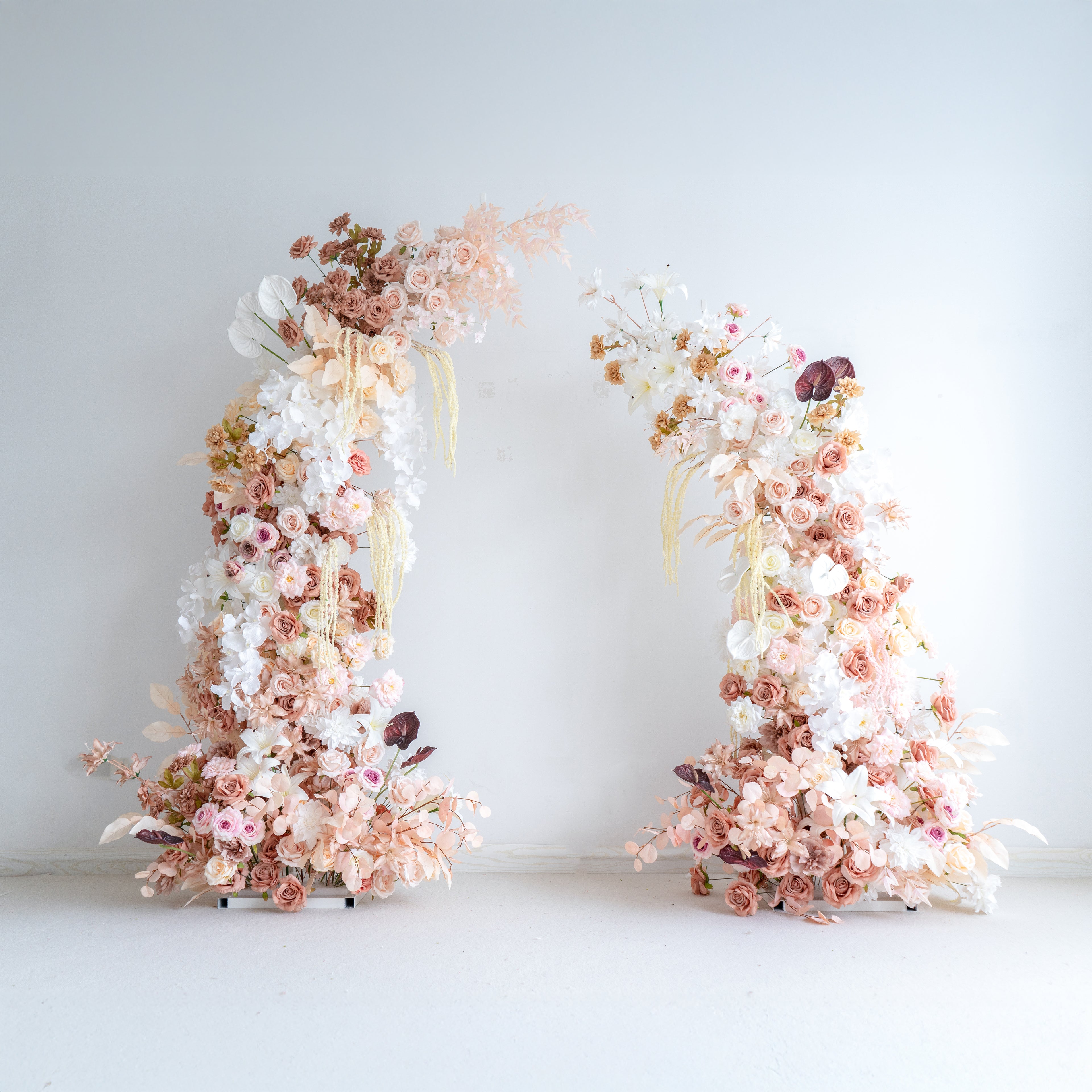 Peitho ：Wedding Party Background Floral Arch Decoration (Including Frame)
