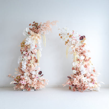 Peitho ：Wedding Party Background Floral Arch Decoration (Including Frame)