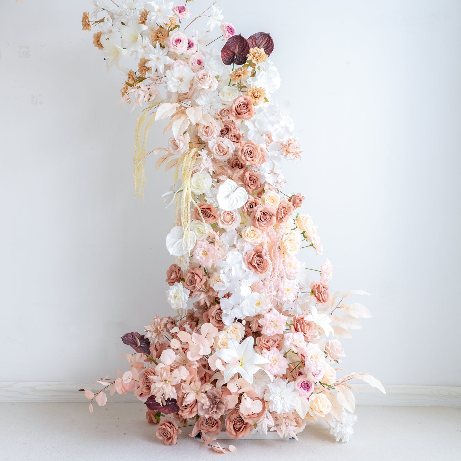 Peitho ：Wedding Party Background Floral Arch Decoration (Including Frame)