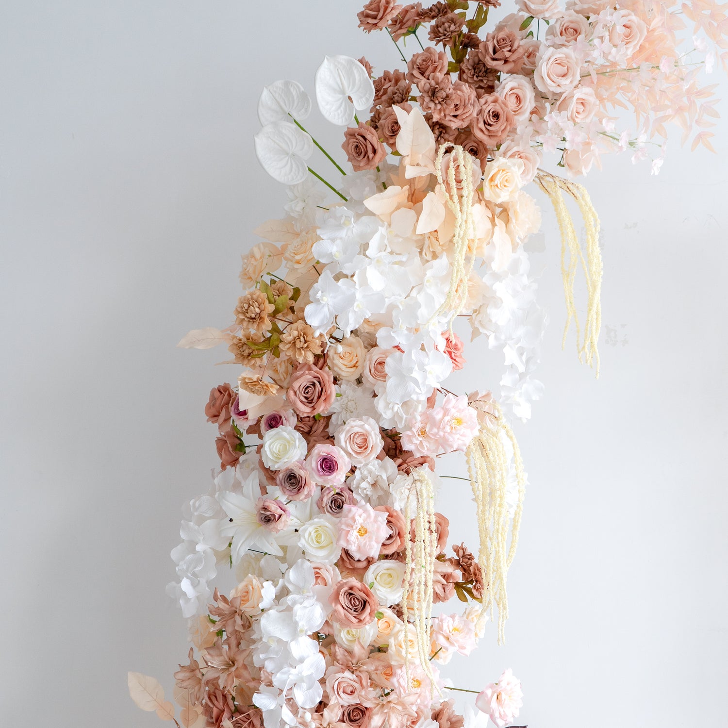 Peitho ：Wedding Party Background Floral Arch Decoration (Including Frame)