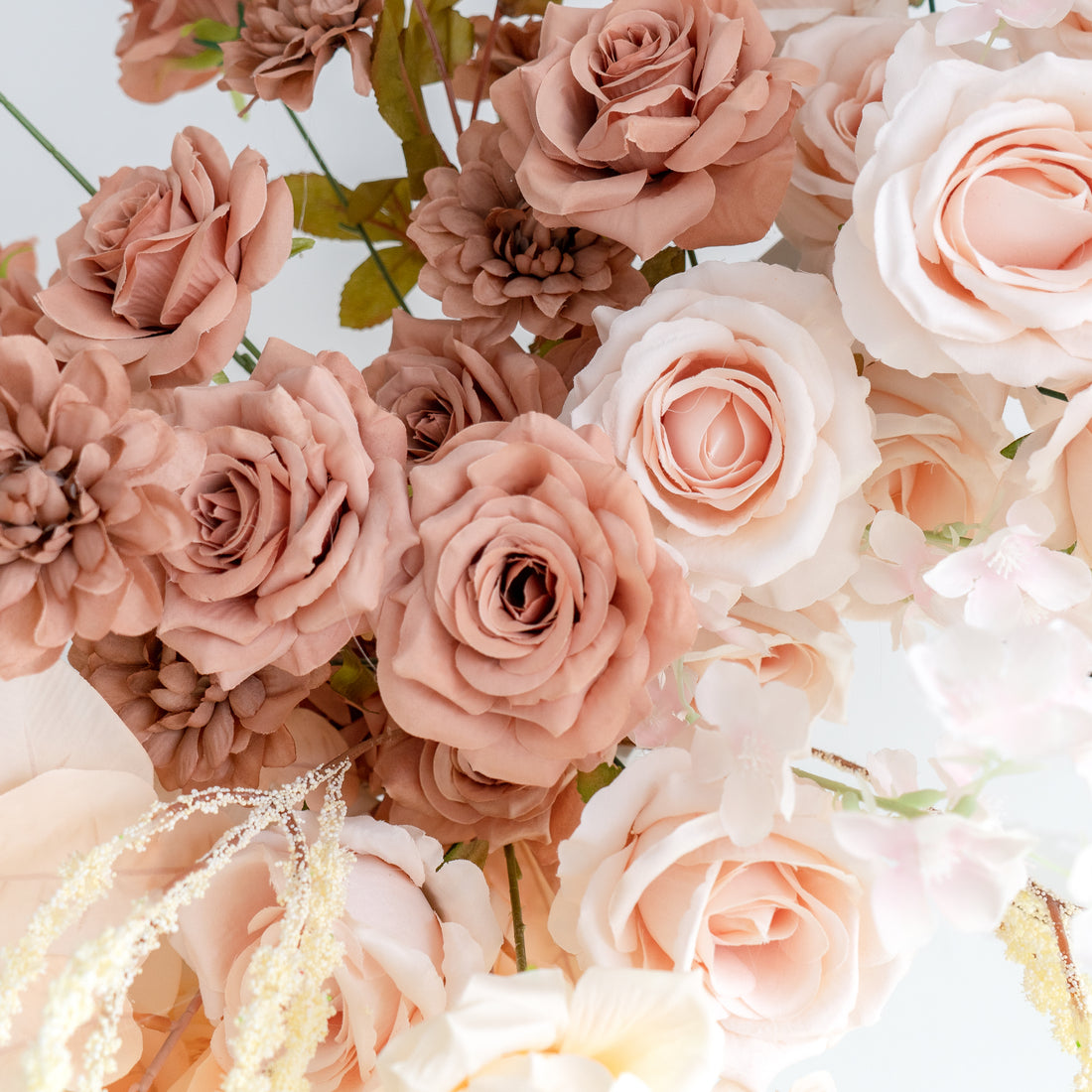 Peitho ：Wedding Party Background Floral Arch Decoration (Including Frame)