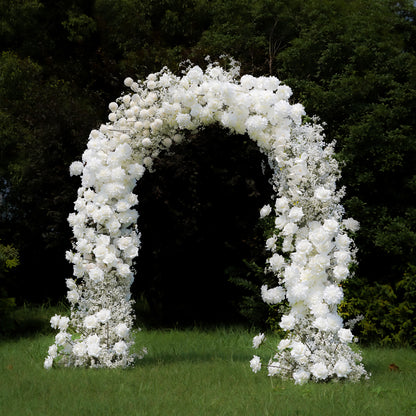 Haza ： Wedding Party Background Floral Arch Decoration Including Frame