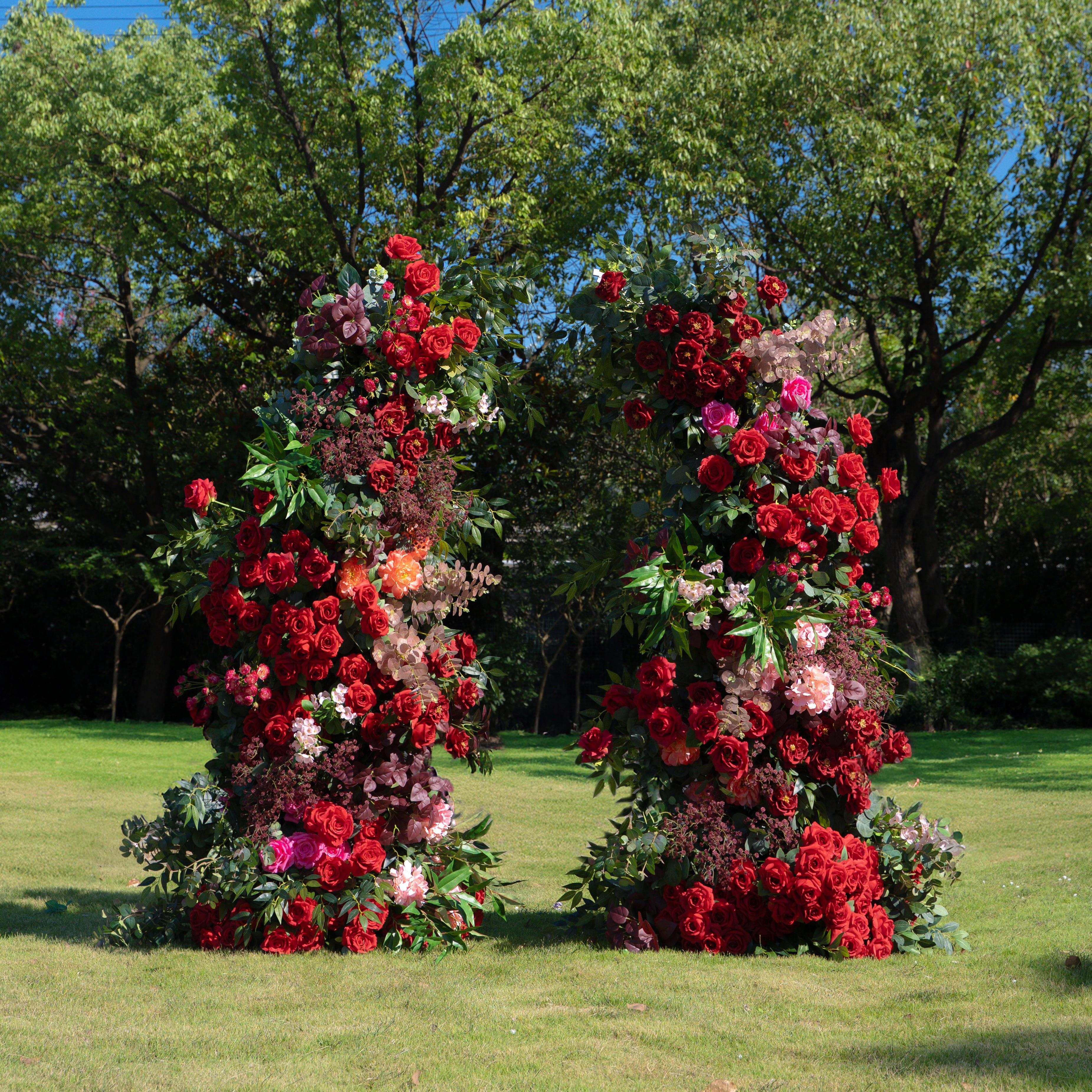 Blaze：Wedding Party Background Floral Arch Decoration Including Frame