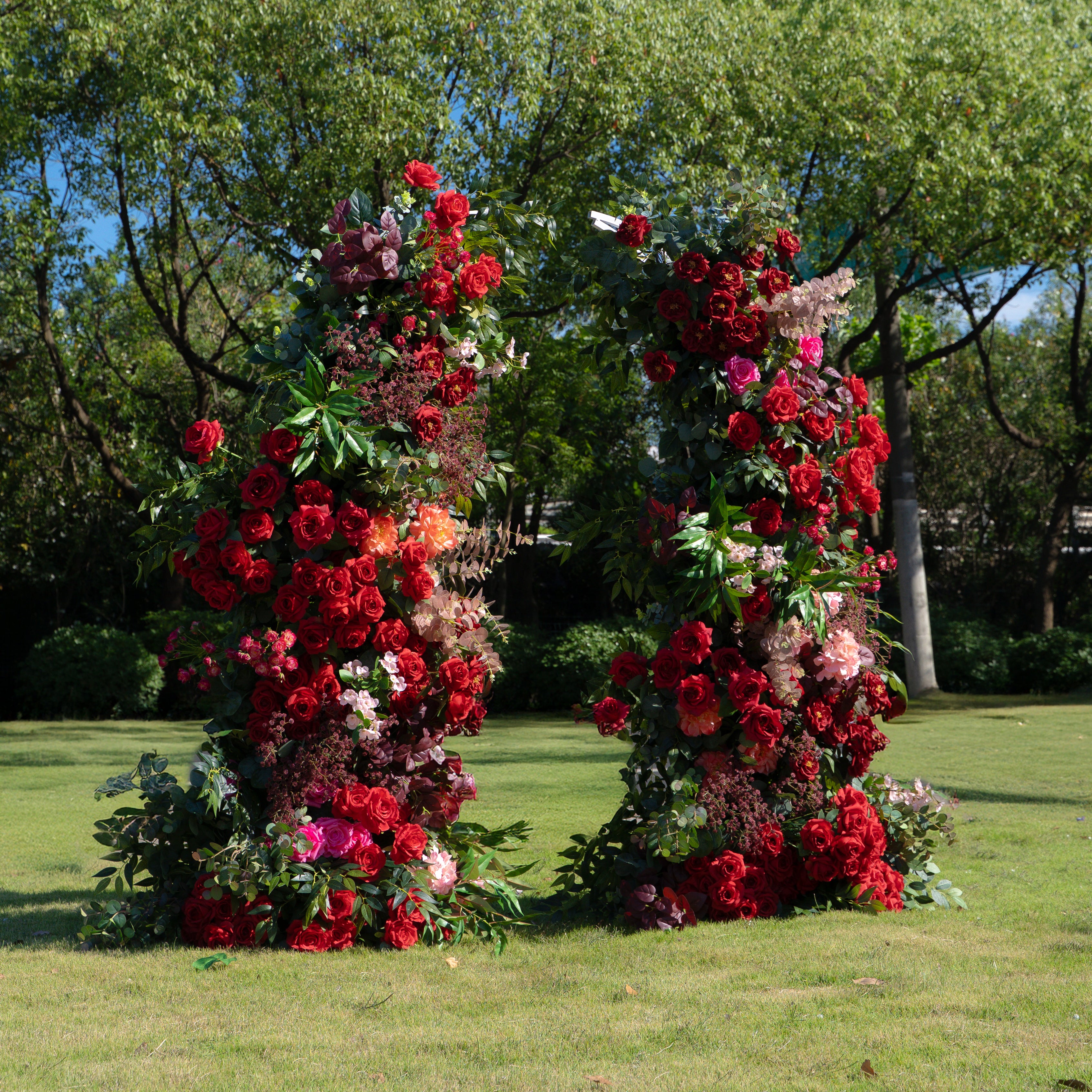 Blaze：Wedding Party Background Floral Arch Decoration Including Frame