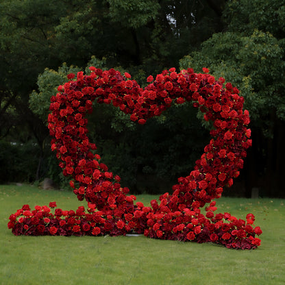Amore：New Wedding Party Background Floral Arch Decoration Including Frame