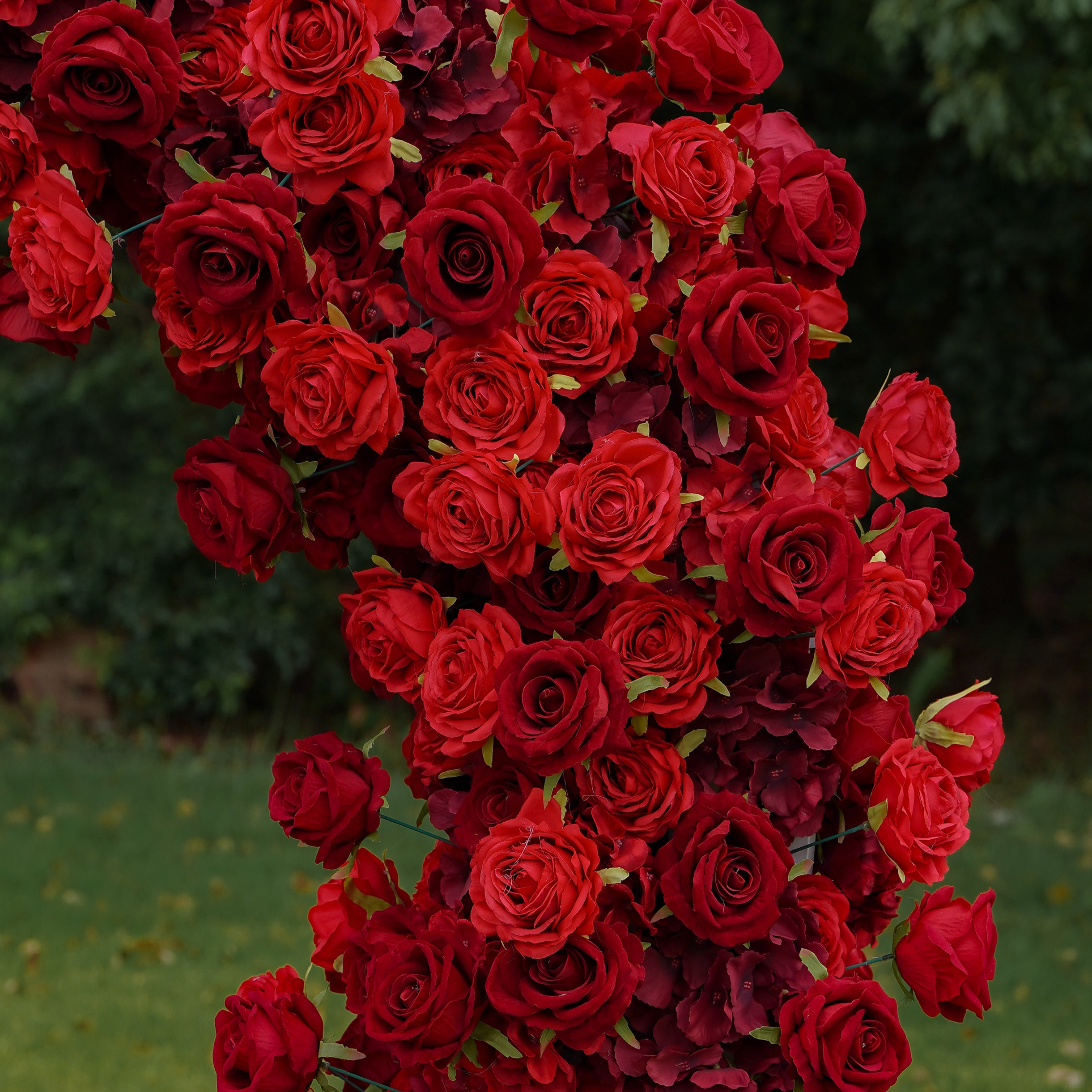 Amore：New Wedding Party Background Floral Arch Decoration Including Frame