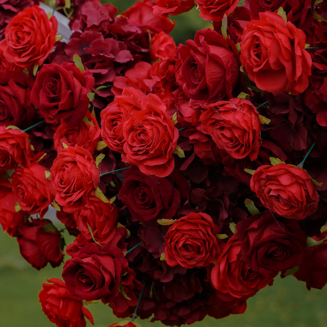 Amore：New Wedding Party Background Floral Arch Decoration Including Frame