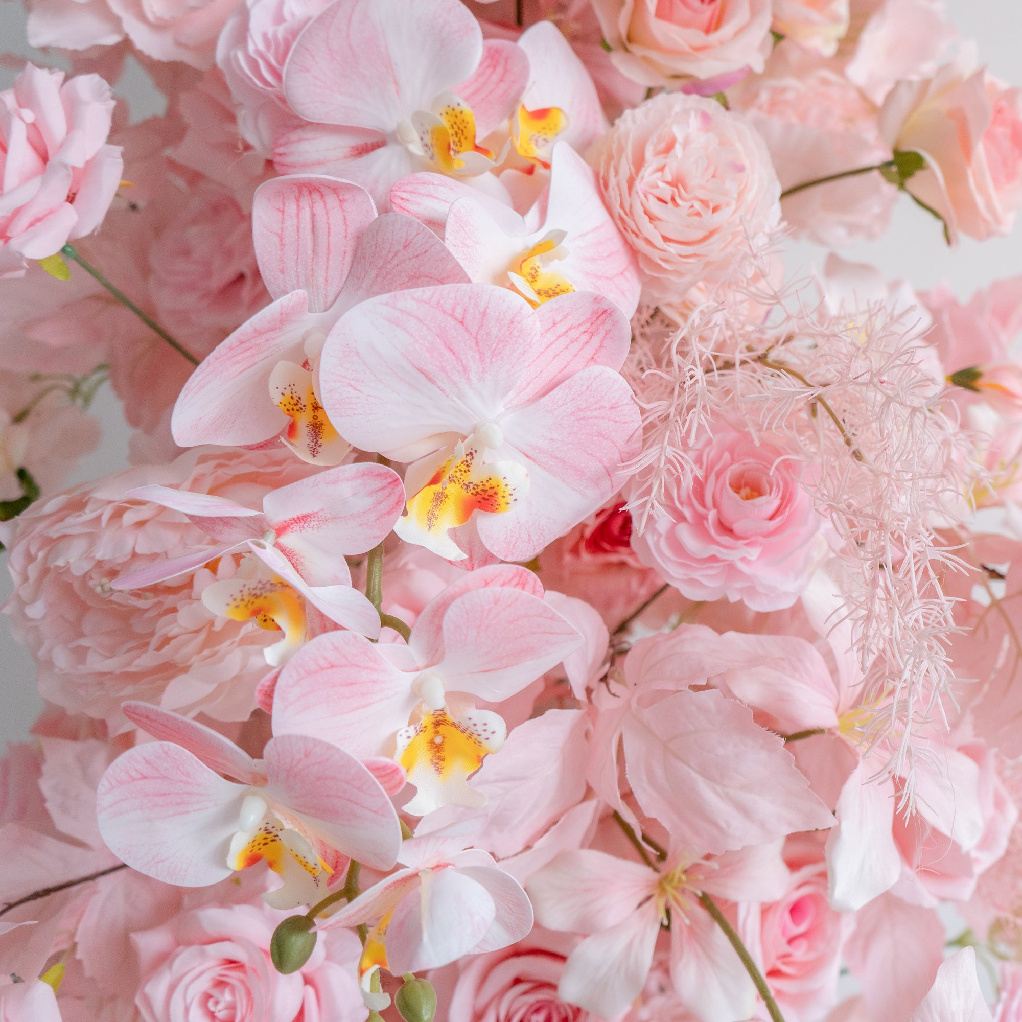 Lysa Wedding Party Background Floral Arch Decoration  Including Frame