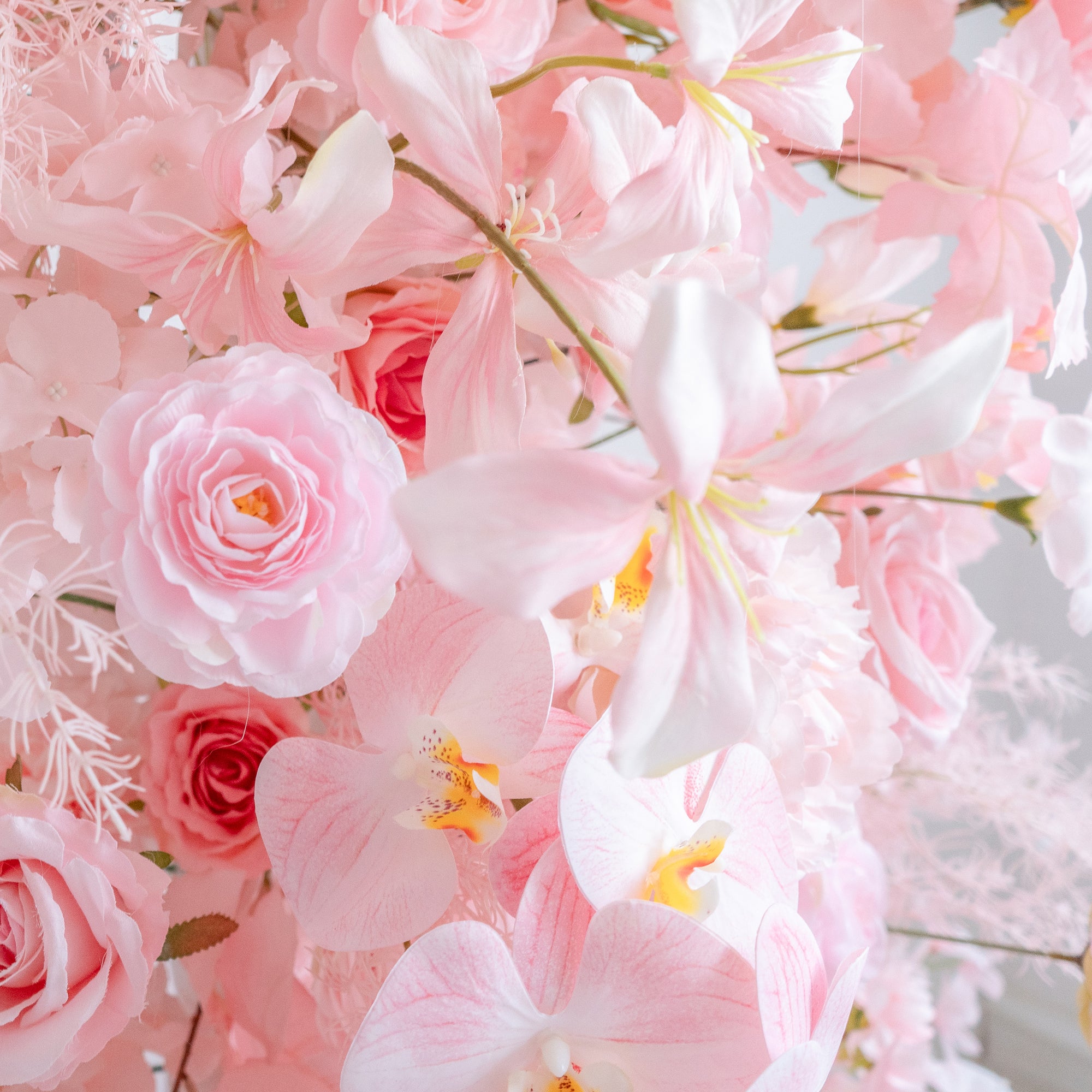 Lysa Wedding Party Background Floral Arch Decoration  Including Frame