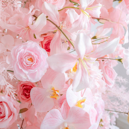 Lysa Wedding Party Background Floral Arch Decoration  Including Frame