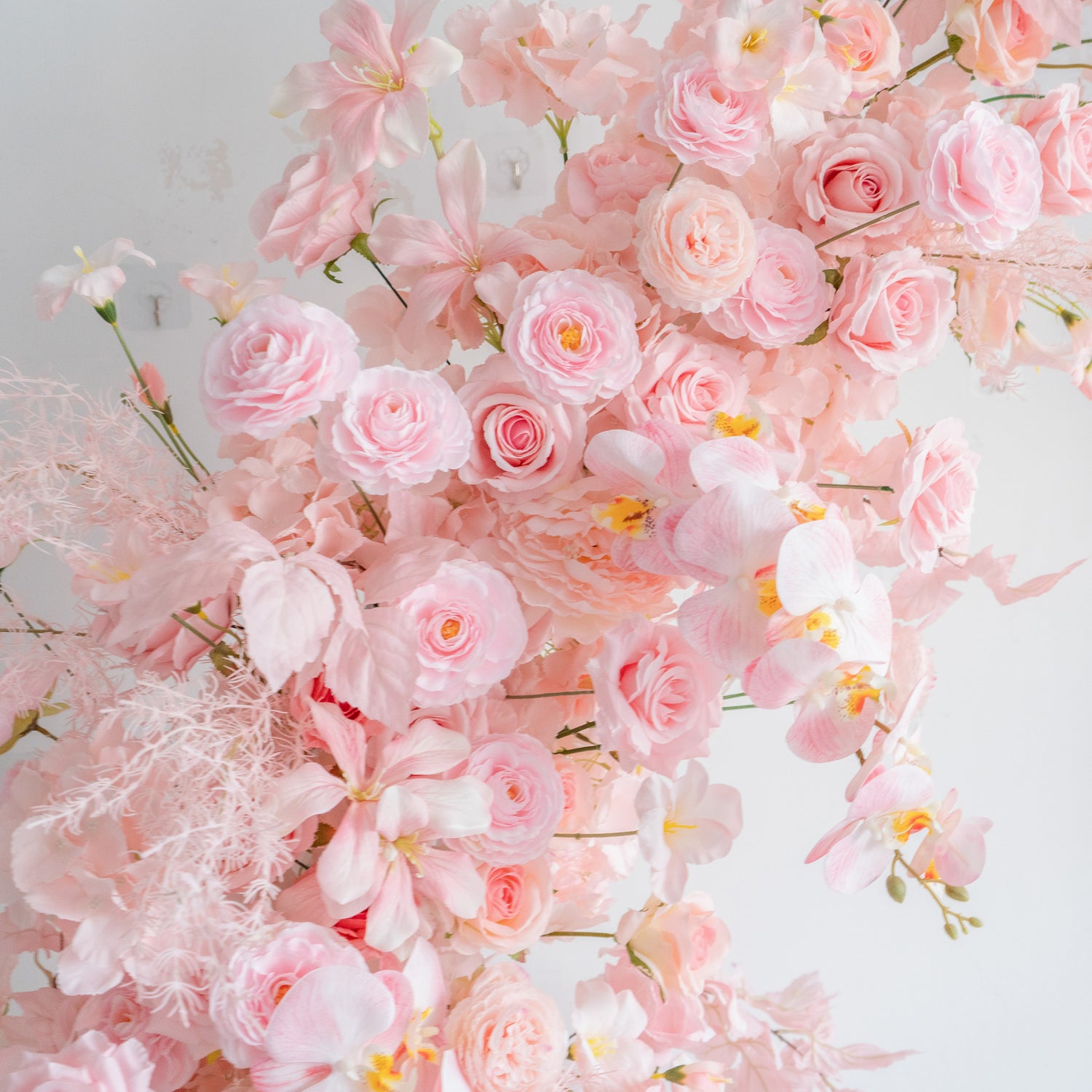 Lysa Wedding Party Background Floral Arch Decoration  Including Frame