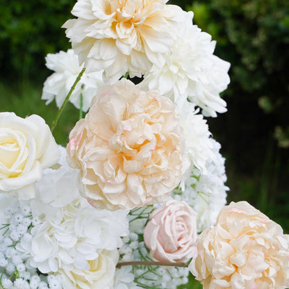 Lily:Wedding Party Background Floral Arch Decoration Including Frame