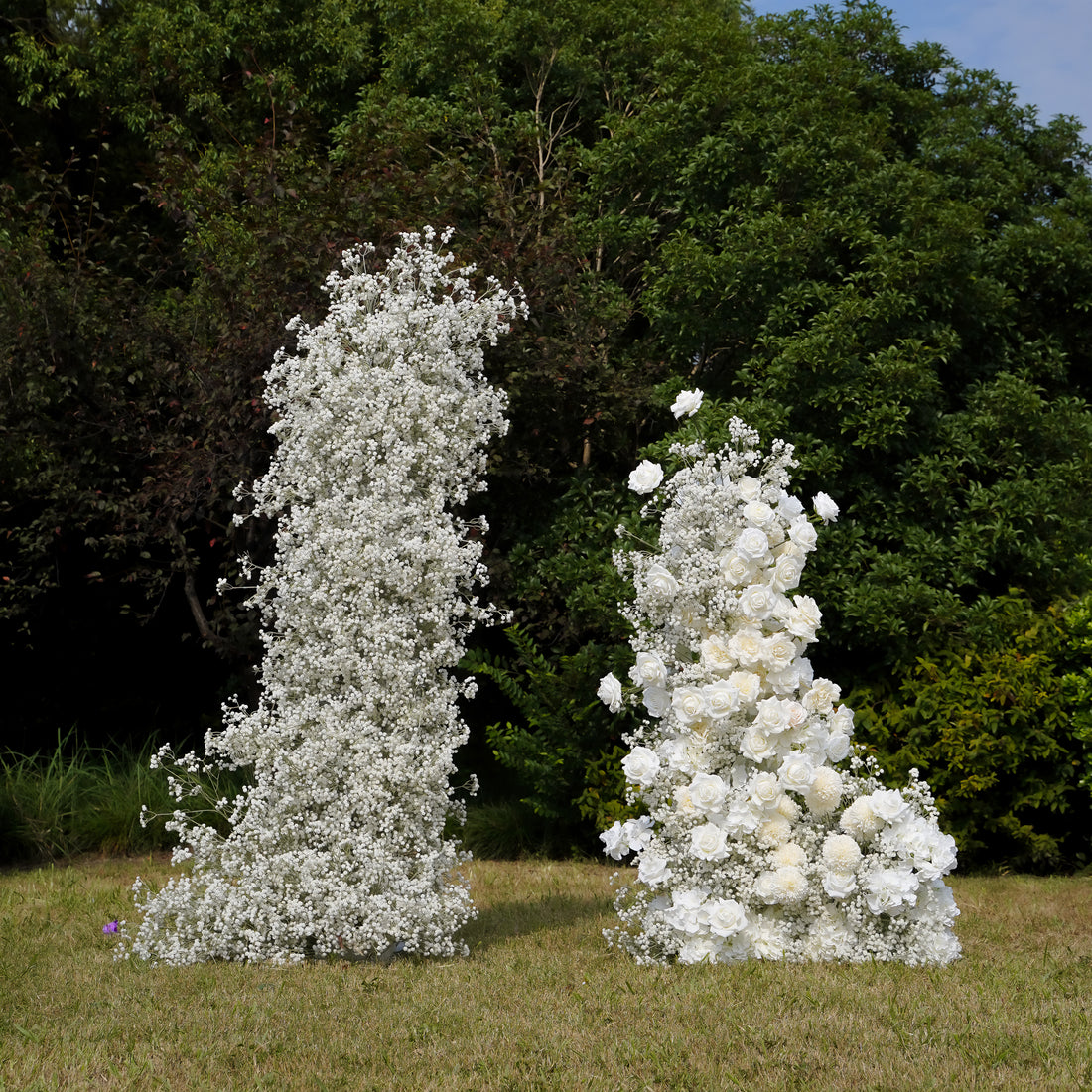 Cloudlet Wedding Party Background Floral Arch Decoration Including Frame