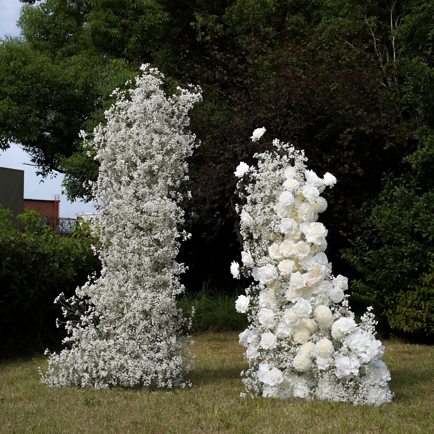 Cloudlet Wedding Party Background Floral Arch Decoration Including Frame