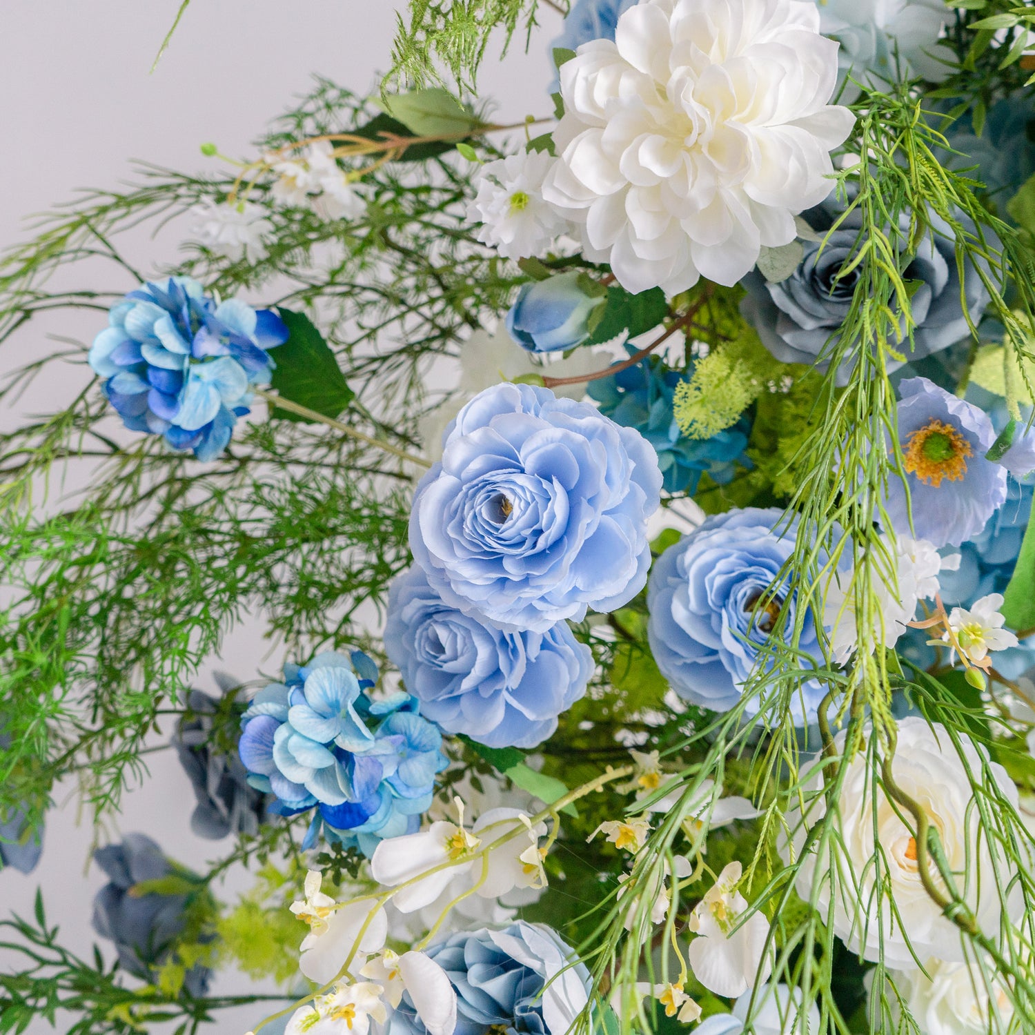 Elia Wedding Party Background Floral Arch Decoration  Including Frame