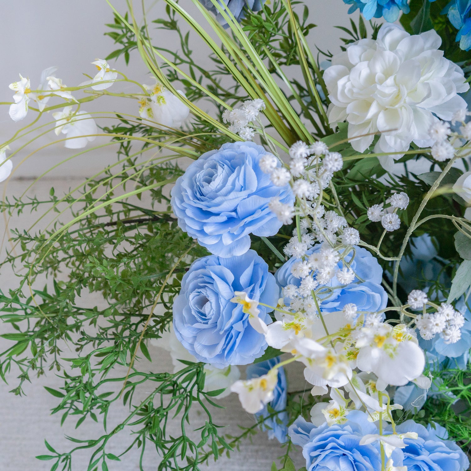 Elia Wedding Party Background Floral Arch Decoration  Including Frame