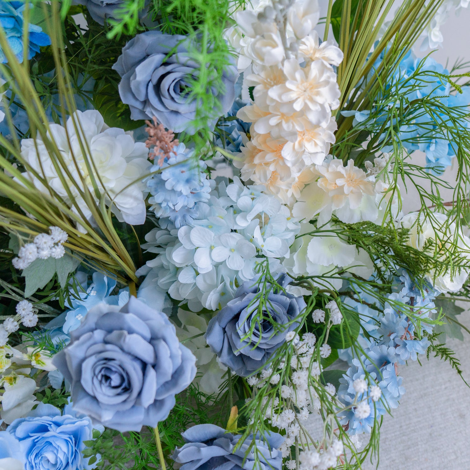 Elia Wedding Party Background Floral Arch Decoration  Including Frame