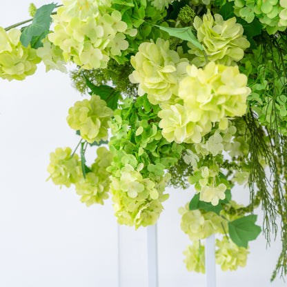Laurel  Wedding Party Background Floral Arch Decoration  Including Frame and pillar