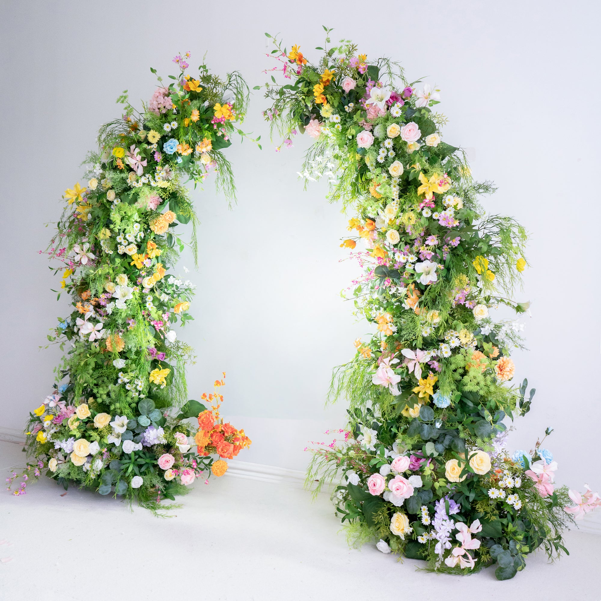 Aglaia ：Wedding Party Background Floral Arch Decoration (Including Frame)