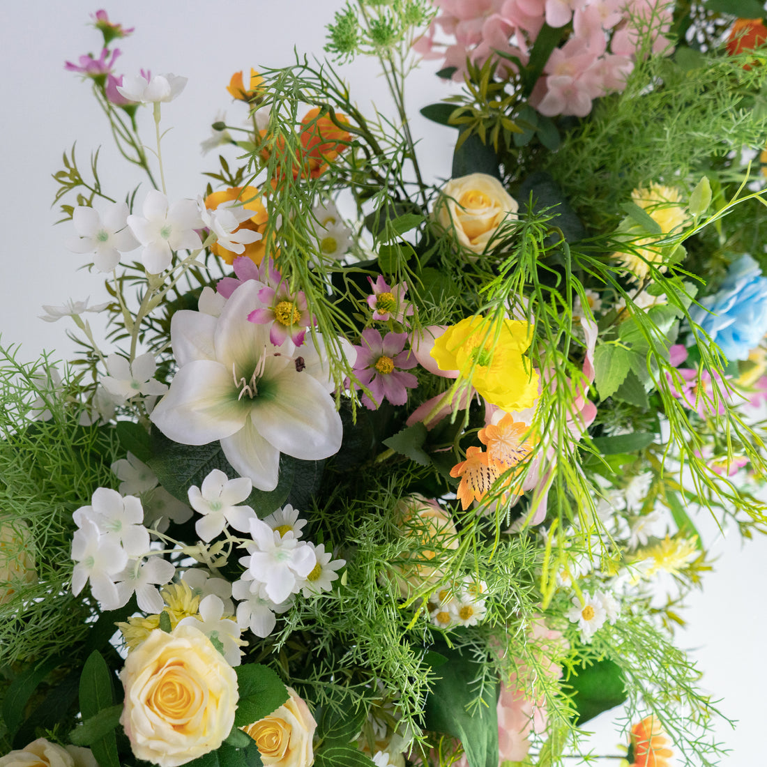 Aglaia ：Wedding Party Background Floral Arch Decoration (Including Frame)