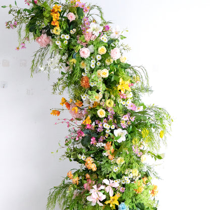 Aglaia ：Wedding Party Background Floral Arch Decoration (Including Frame)