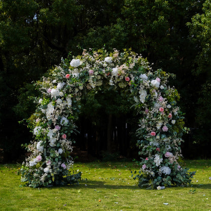 Haven：Wedding Party Background Floral Arch Decoration Including Frame