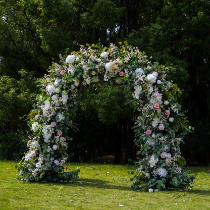 Haven：Wedding Party Background Floral Arch Decoration Including Frame