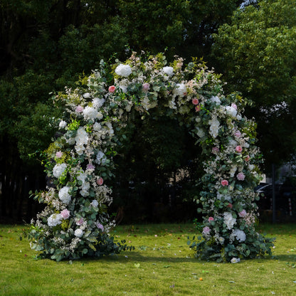 Haven：Wedding Party Background Floral Arch Decoration Including Frame
