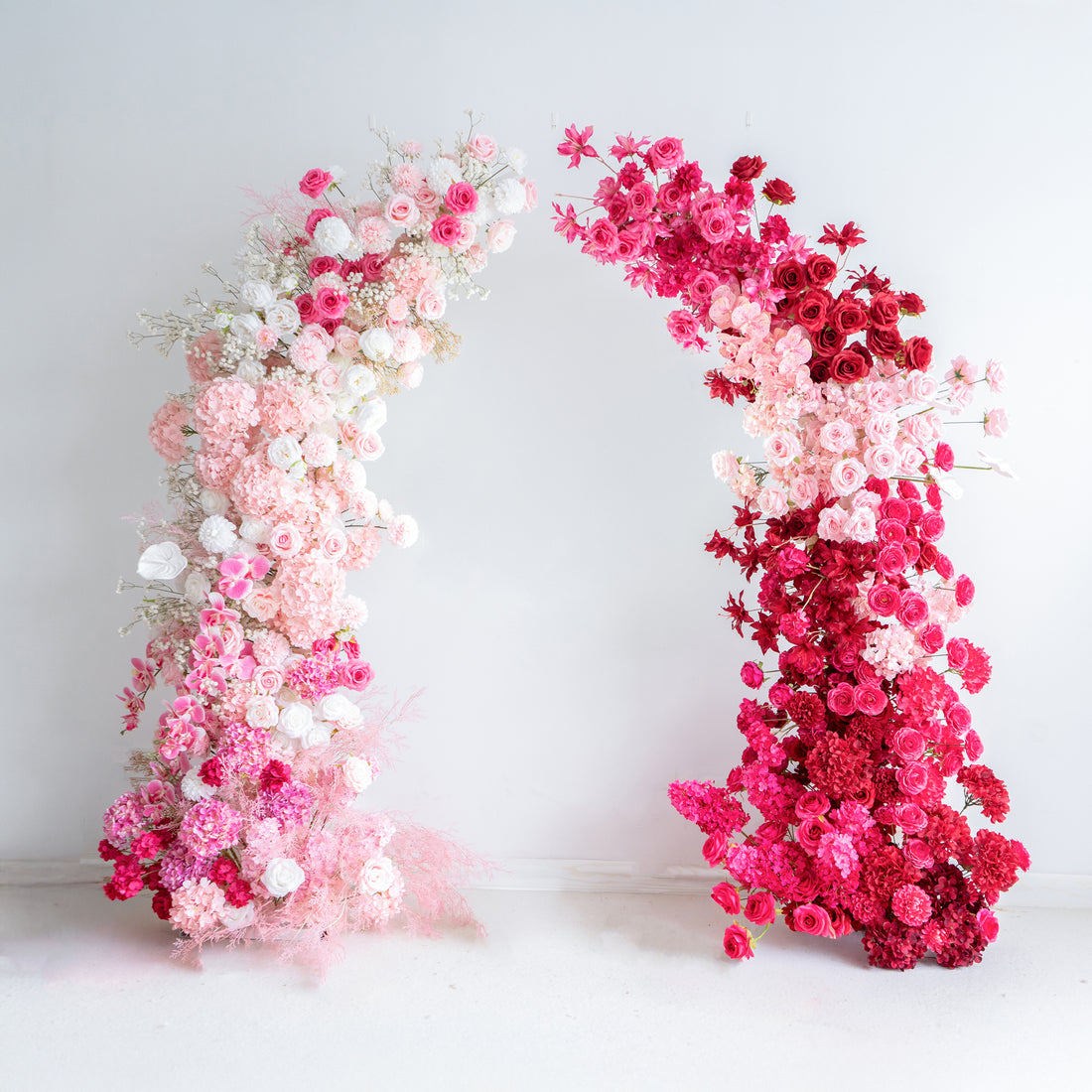 Petra ：Wedding Party Background Floral Arch Decoration (Including Frame)