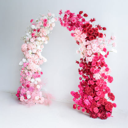 Petra ：Wedding Party Background Floral Arch Decoration (Including Frame)
