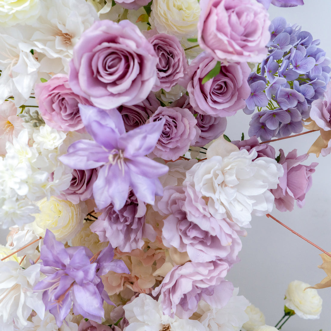 Chloris：Wedding Party Background Floral Arch Decoration (Including Frame)