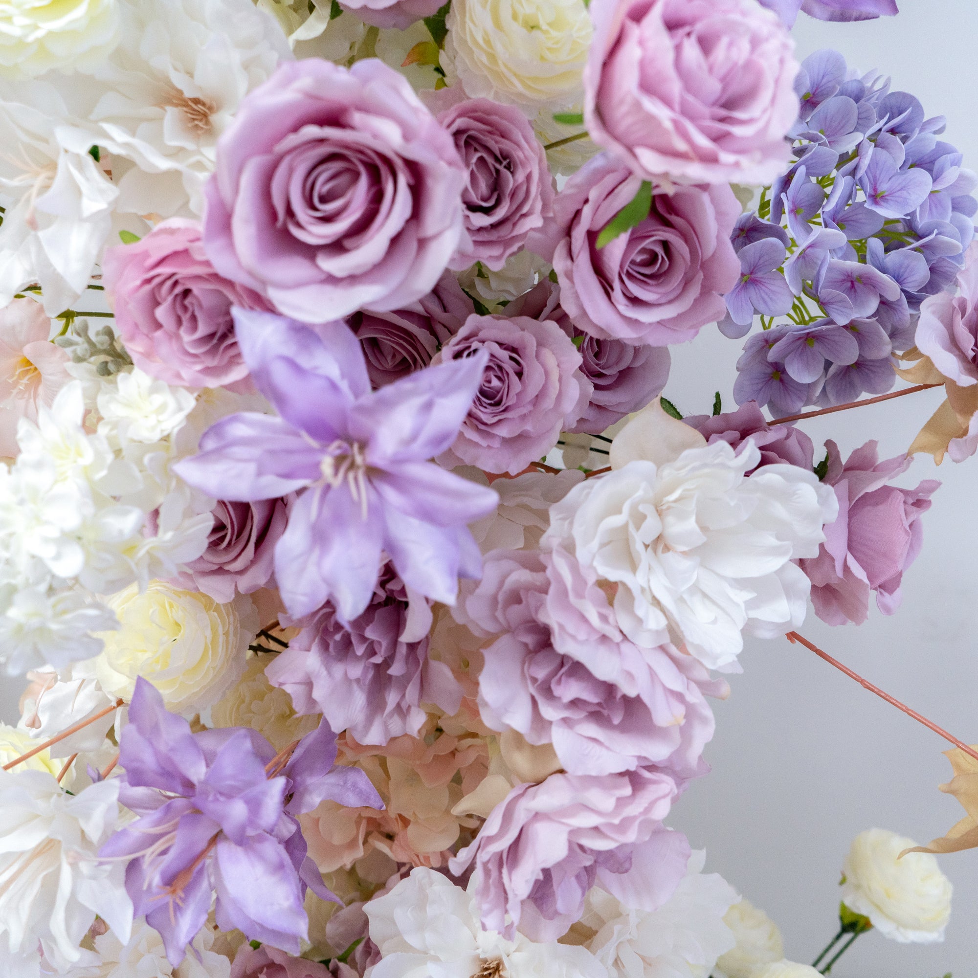 Chloris：Wedding Party Background Floral Arch Decoration (Including Frame)