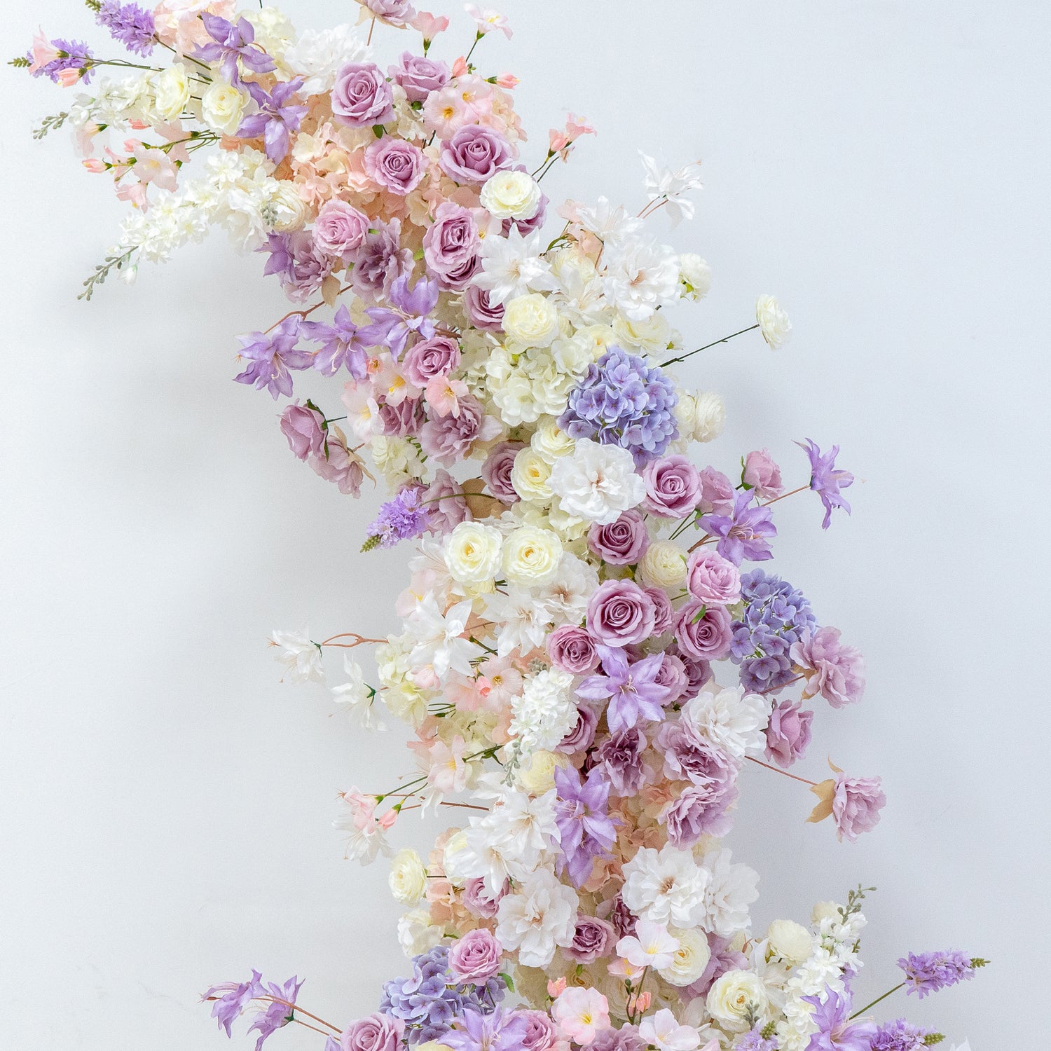 Chloris：Wedding Party Background Floral Arch Decoration (Including Frame)