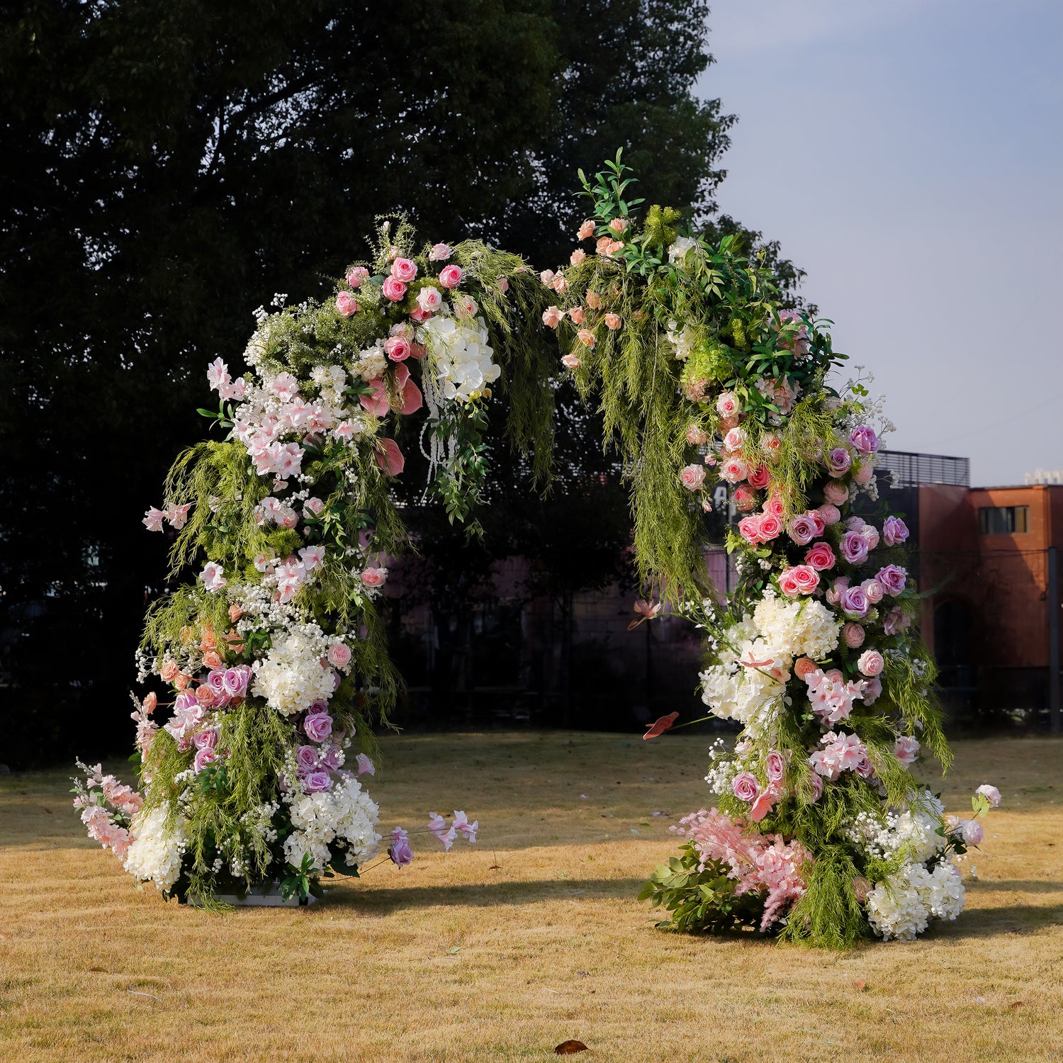 Aria :  Floral Arch Decoration Including Frame