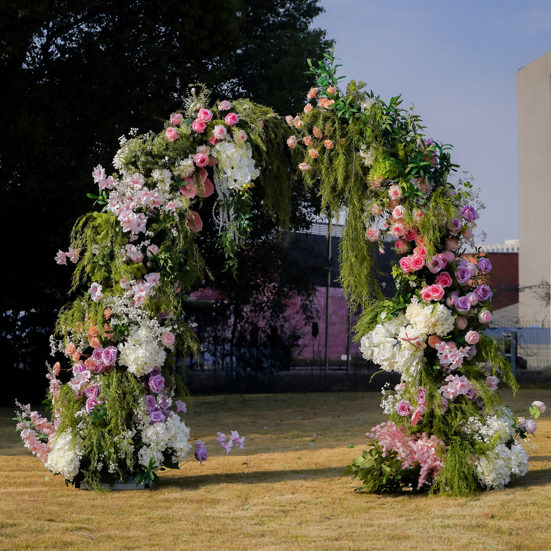 Aria :  Floral Arch Decoration Including Frame