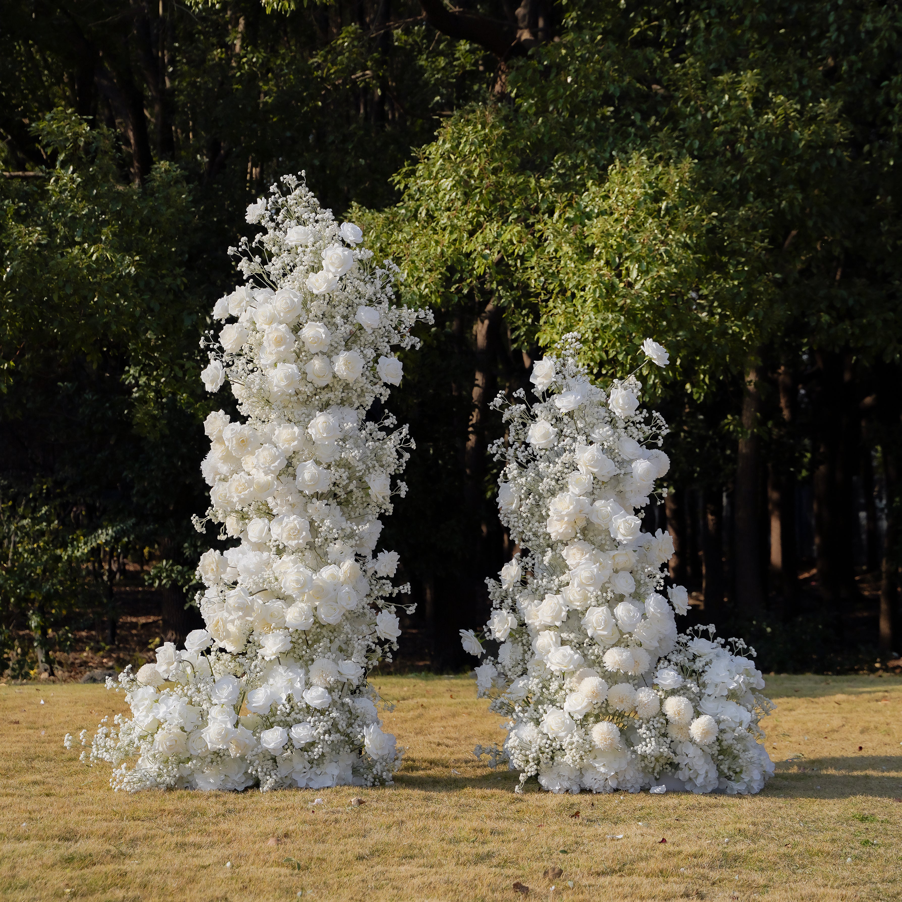 Sky 2025:Wedding Party Background Floral Arch Decoration  Including Frame