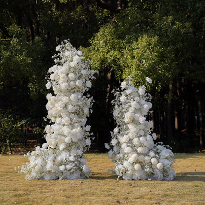 Sky 2025:Wedding Party Background Floral Arch Decoration  Including Frame
