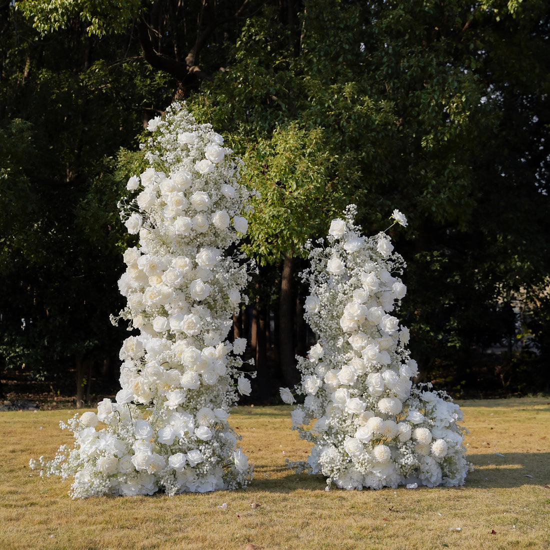 Sky 2025:Wedding Party Background Floral Arch Decoration  Including Frame