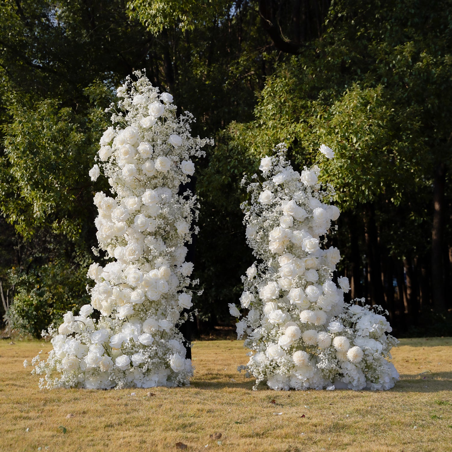 Sky 2025:Wedding Party Background Floral Arch Decoration  Including Frame