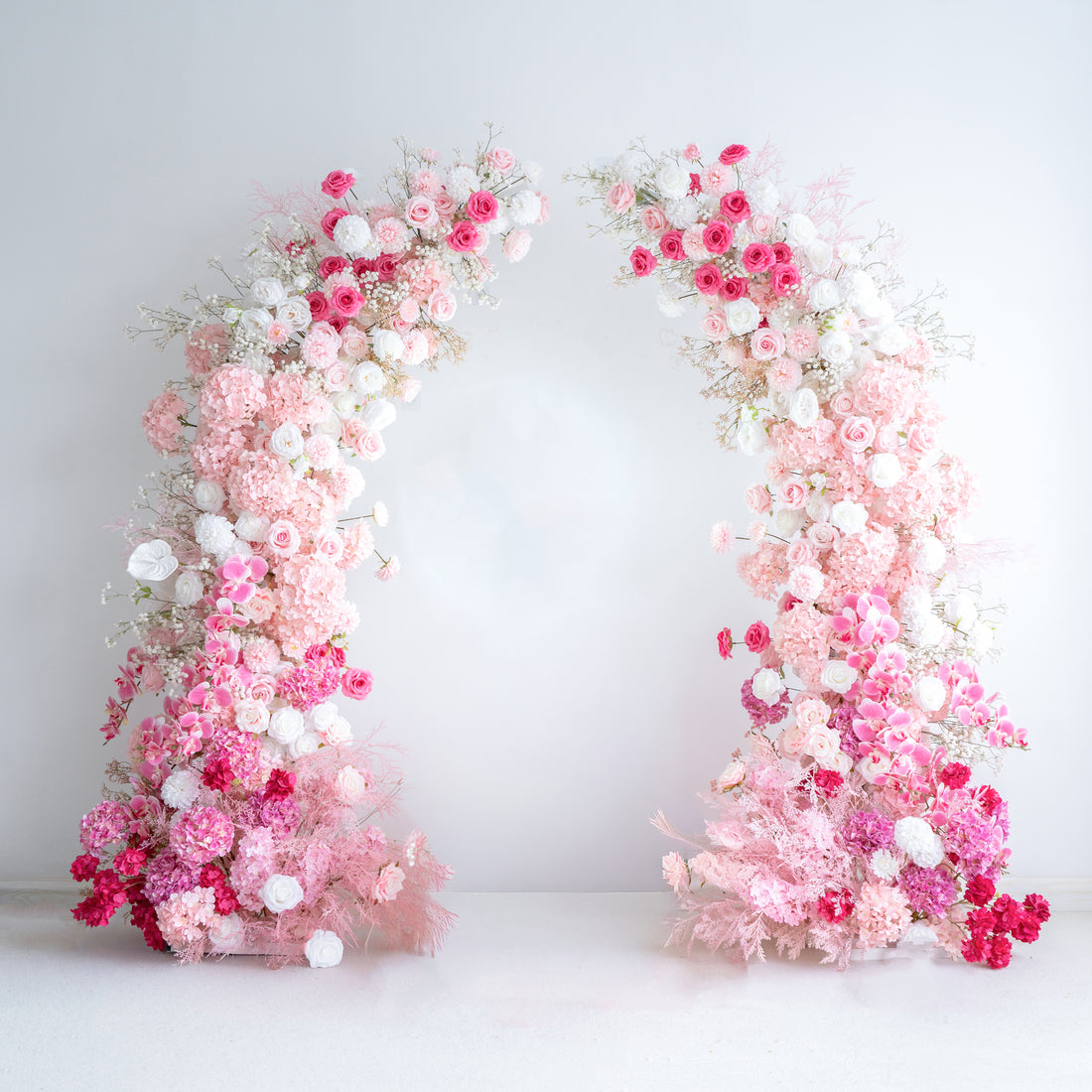 Thalia ：Wedding Party Background Floral Arch Decoration (Including Frame)
