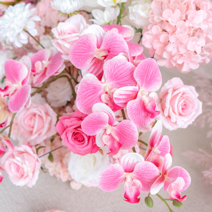 Thalia ：Wedding Party Background Floral Arch Decoration (Including Frame)