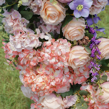 Fantasia 2023 New Wedding Party Background Floral Arch Decoration  Including Frame