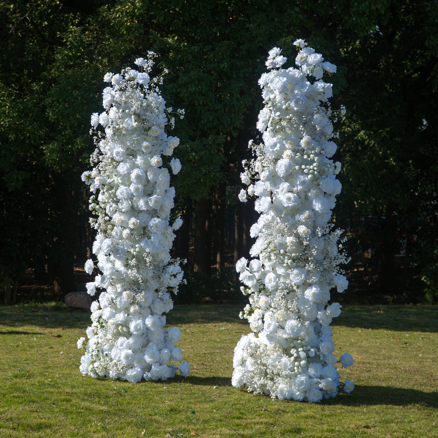 Nimue：Wedding Party Background Floral Arch Decoration Including Frame