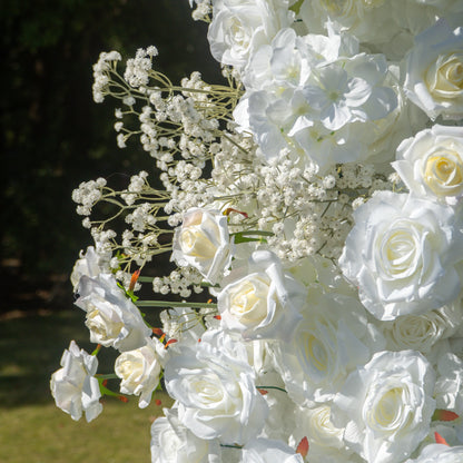Nimue：Wedding Party Background Floral Arch Decoration Including Frame