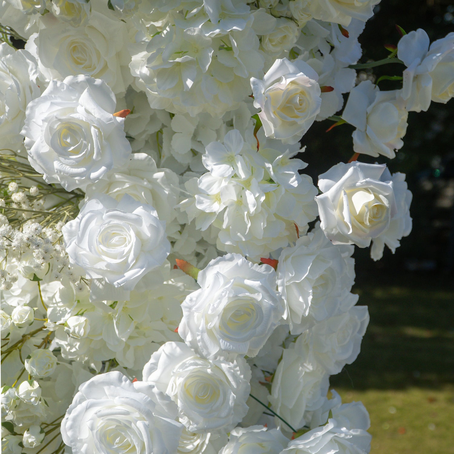 Nimue：Wedding Party Background Floral Arch Decoration Including Frame