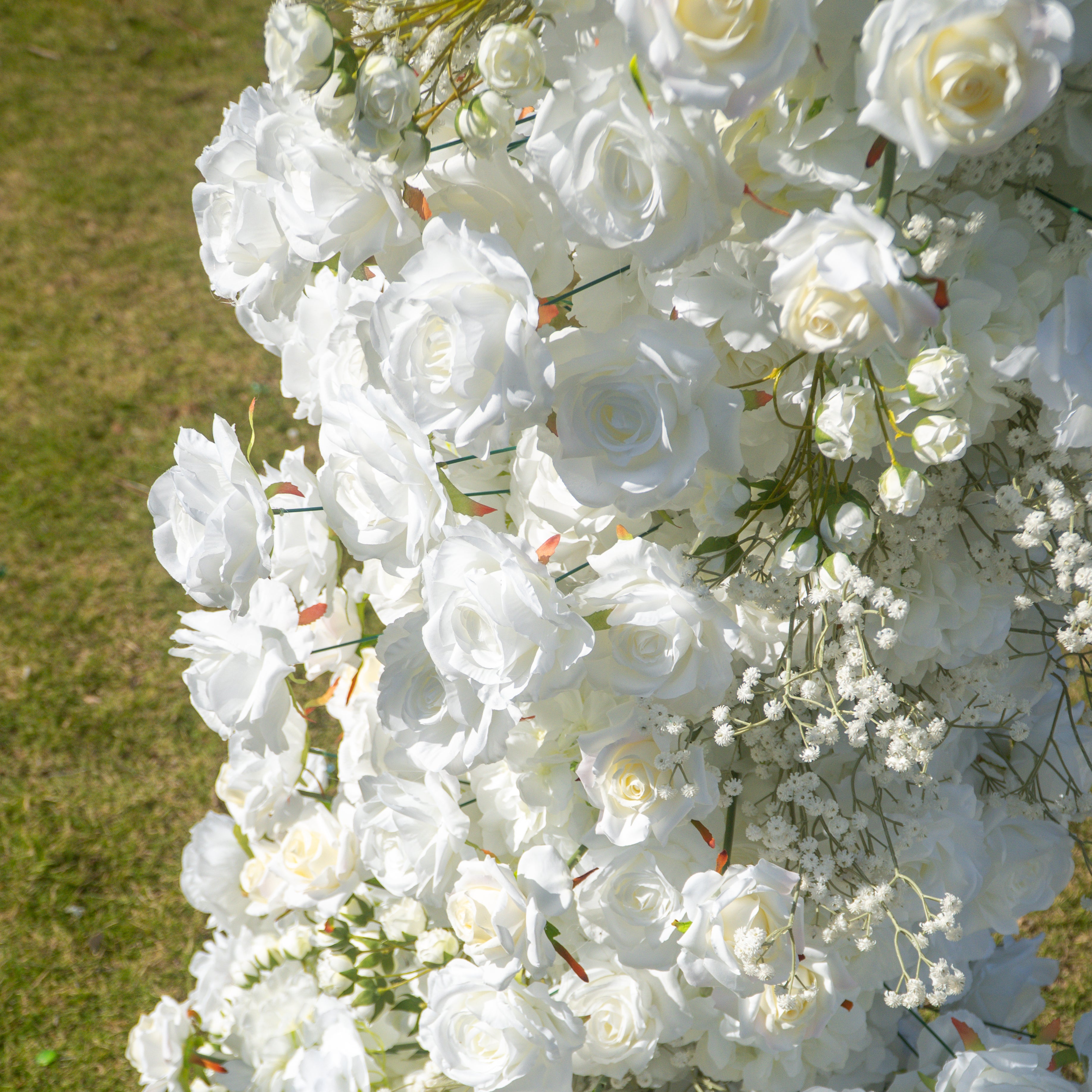Nimue：Wedding Party Background Floral Arch Decoration Including Frame