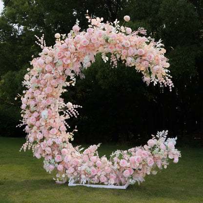 Nectar ：Wedding Party Background Floral Arch Decoration Including Frame