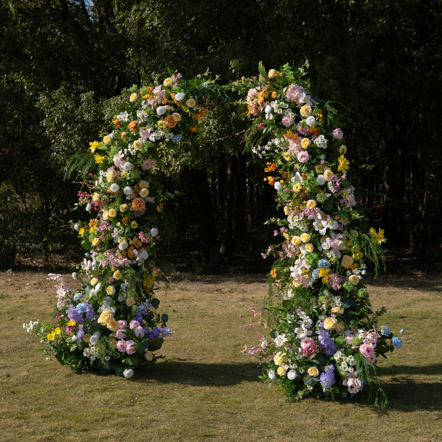 Aglaia：2026 New Popular Wedding Party Event Background Floral Arch Decoration (Including Frame)